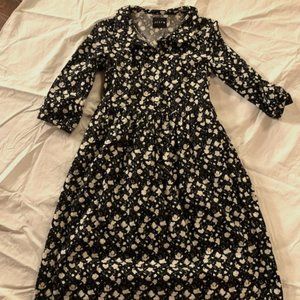 OffOn floral cotton dress